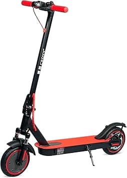 CRONY M365 Foldable Electric Scooter with Front Suspension & Durable Honeycomb Tires, Lightweight Commuter Scooter with Smart App Control, 250W Motor, 25-45KM/H Speed, 10-25KM Range, Red - Amazon.ae Price Tracker