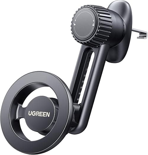 UGREEN MagSafe Car Phone Holder Magnetic Car Mount, [360° Rotation Super Stable], One-hand Auto Lock, No Blocking Air Vent Mobile Holder Accessories, Fit for iPhone 17/16/15, Samsung S25/24/S23 على Amazon.ae - متتبع الأسعار