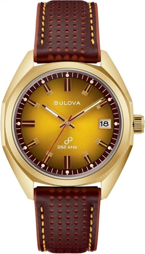 BULOVA Analog 97B214, brown, strip على Amazon.ae - متتبع الأسعار
