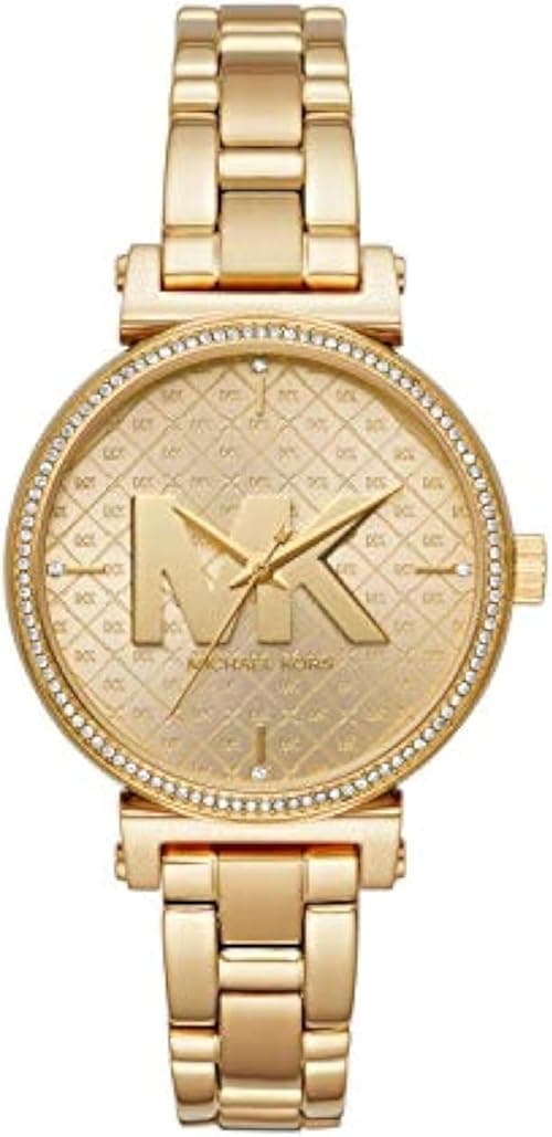 Michael Kors Womens Quartz Watch, Analog Display and Stainless Steel Strap MK4334 on Amazon.ae - Price Tracker