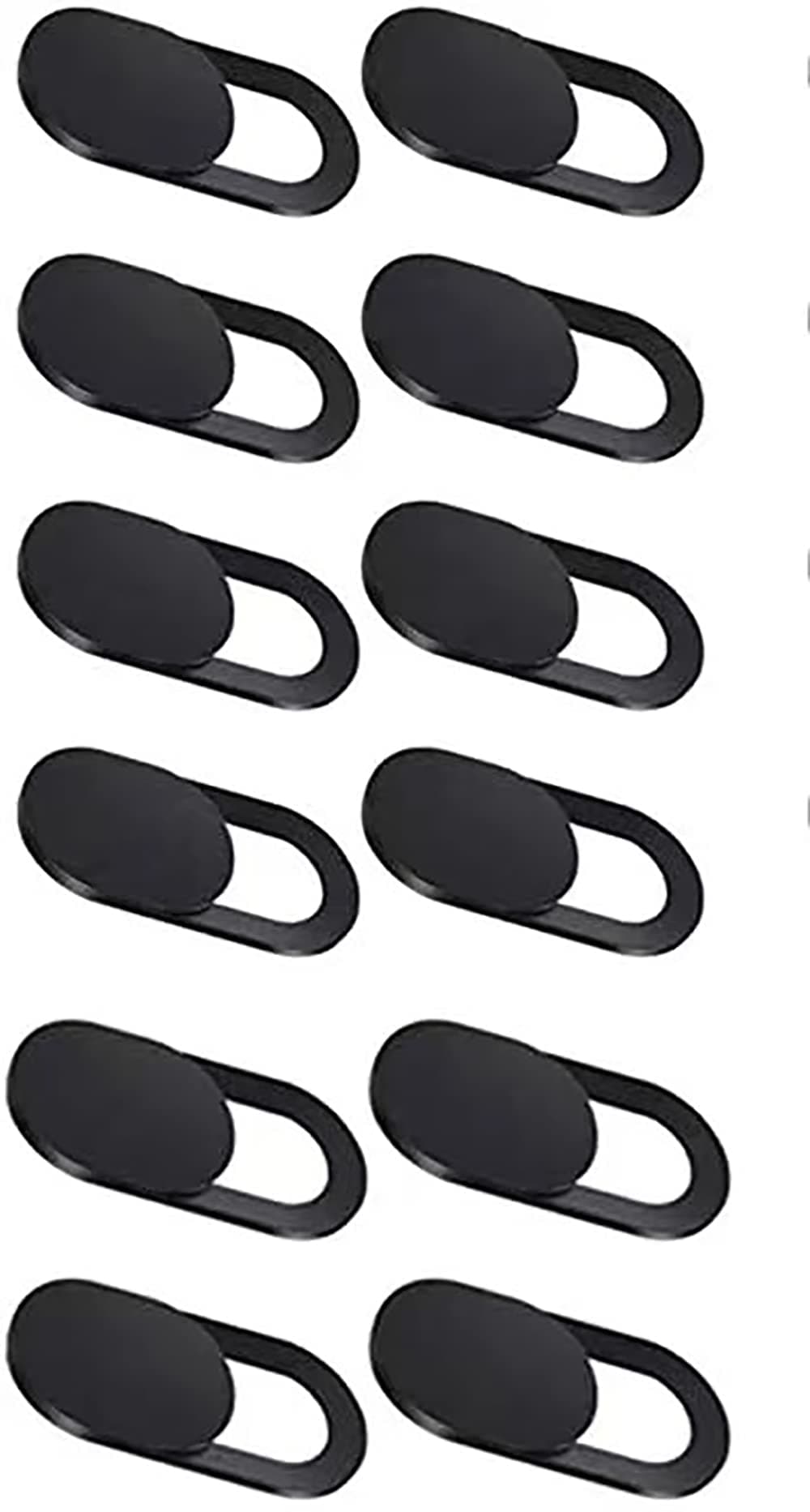 SKY-TOUCH 12pcs Webcam Cover, Ultra Thin, for Laptop, PC, Computer, Apple MacBook, iPad, Cell Phone, etc. 0.22 inch thick net block to protect your privacy and security (Black) on Amazon.ae - Price Tracker