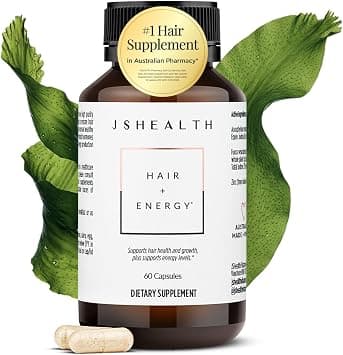Jshealth Hair Formula - Vitamins For Growth And Energy With Zinc Iodine Loss Supplement Men Women (60 Capsules) on Amazon.ae - Price Tracker