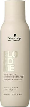 Schwarzkopf Professional BLONDME Bond Repair Nourishing Shampoo Smoothing Hair Shampoo Almond Oil White Tea Deep Nourishing Hydrating and Softening 300 ml on Amazon.ae - Price Tracker