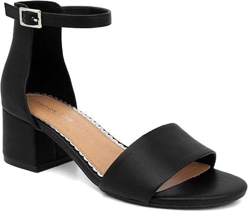 London Fog Womens Heeled Sandal Sandales Talons Nikki على Amazon.ae - متتبع الأسعار
