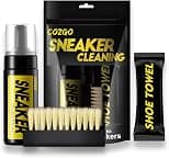 COZGO Shoe Cleaner Kit for Sneaker, Water-Free Foam Sneaker Cleaner 5.3Oz with Shoe Brush and Shoe Cloth,Work on Most Shoes - Best Deal Finder