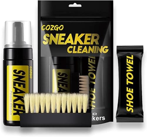 COZGO Shoe Cleaner Kit for Sneaker, Water-Free Foam Sneaker Cleaner 5.3Oz with Shoe Brush and Shoe Cloth,Work on Most Shoes on Amazon.ae - Price Tracker
