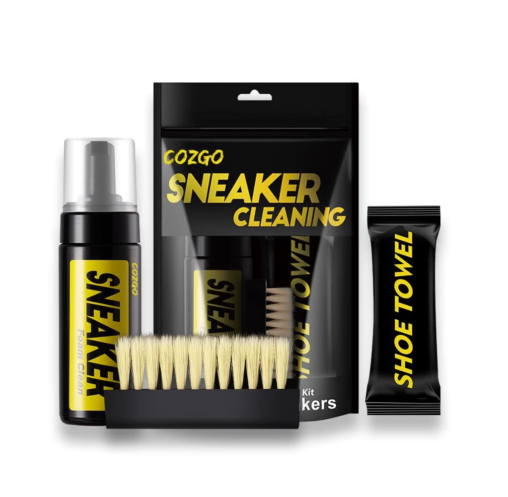 COZGO Shoe Cleaner Kit for Sneaker, Water-Free Foam Sneaker Cleaner 5.3Oz with Shoe Brush and Shoe Cloth,Work on Most Shoes on Amazon.ae - Price Tracker
