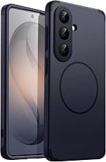 JETech Magnetic Case for Samsung Galaxy S26, Compatible with MagSafe, Dual-Layer Heavy Duty Shockproof Phone Cover, Camera Lens Full Protection, Anti-Scratch Hard PC Back (Deep Blue) - Best Deal Finder