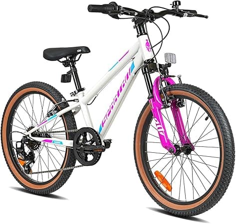 Spartan Trailblazer 20" Inch Mountain Bike for Kids &amp;Teens Durable Steel Frame Front Suspension Fork Dual Hand Brakes Adjustable Seat | Outdoor Trail Bicycle | Adventure Riding Experience Fun! on Amazon.ae - Price Tracker