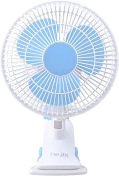 8" Clip On Fan | 35W Powerful 2-Speed Desk Fan with 90° Oscillation & Adjustable Tilt | Quiet 3-Blade Cooling Fan for Bedroom Office Dorm Room | Sturdy Clip Mount for Desks Shelves Bed Frames on Amazon.ae - Price Tracker