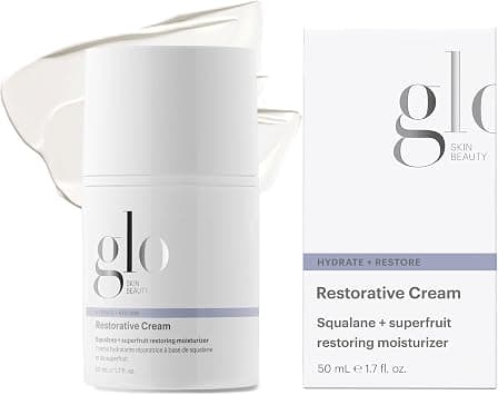 Glo Skin Beauty Restorative Cream - Repair, Soothe and Moisturize Stressed Out, Dehydrated or Dry Skin - Protects Against Signs of Aging على Amazon.ae - متتبع الأسعار