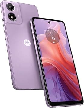 Motorola Moto E14 Dual SIM 4G Smartphone, 64GB Storage, 2GB RAM, 6.56" 90Hz IPS LCD Display, 13MP Camera, Android 14 (Go Edition), 5000mAh Battery, Water-Repellent Design (Pastel purepl) on Amazon.ae - Price Tracker