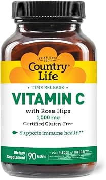 Country Life Vitamin C 1000 Mg Tablets 90'S - Best Deal Finder