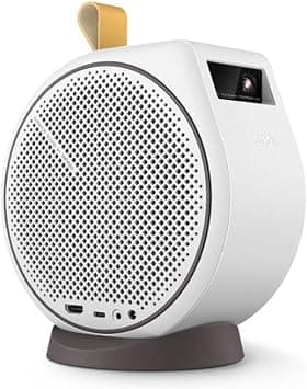BenQ GV30 LED Smart Portable Projector 4K Support, 3Hr Built-in Battery, 135° Rotate Projection, 100" Screen, 16W Speakers, Android TV, Prime & OTT Apps, WiFi, HDMI, USB-C, Carry Case, 2Yr Warranty على Amazon.ae - متتبع الأسعار