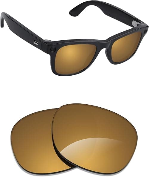 Alphax Transition Replacement Lenses for Ray-Ban Meta Wayfarer RW4006 / RW4012 50mm (Gen 2) Sunglasses | Precision Cutting on Amazon.ae - Price Tracker