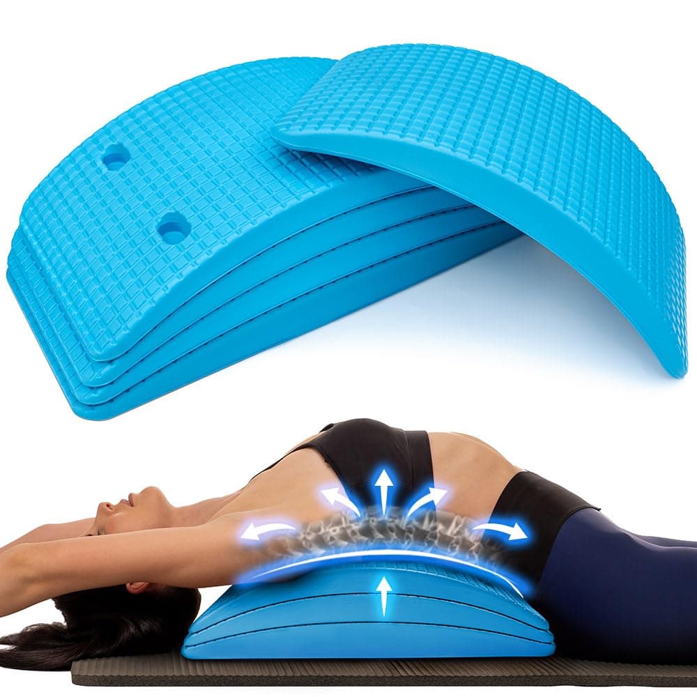 Backbridge (The Original) + The Ultimate Backbridge Stretchbook Adjustable Lower & Upper Back Stretcher For Lumbar Support, Spine Alignment & Back Pain Relief By Renowned Kinesiologist Dr. Todd Sinett on Amazon.ae - Price Tracker