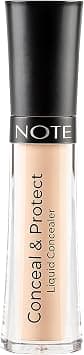 Cosmetic Note - Anti-Concealer - Foundation - Imperfection Make-Up - Anti-Stain Controuring Make-Up Concealer - 4.5 ml - Paraben-Free (05 Soft Ivory) - Best Deal Finder
