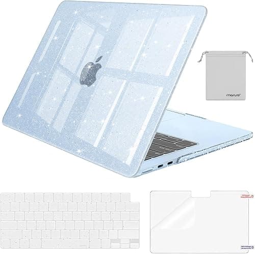 MOSISO Compatible with MacBook Air 13 inch Case 2026-2022, Sky Blue على Amazon.ae - متتبع الأسعار