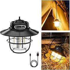 Led Rechargeable Outdoor Camping Light, Mini Portable Tent Emergency Light， New Horse Lamp 4-Speed Mode White And Warm Amber Light. - Amazon.ae Price Tracker