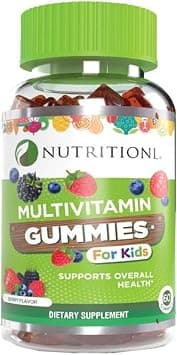 Nutritionl Multivitamin Kids Berry Flavor 60 Gummies - To Maintains Strong Bones & Teeth, Healthy Metabolism, Supports Overall Growth & Development on Amazon.ae - Price Tracker