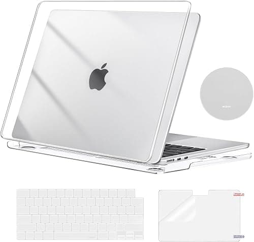 MOSISO Compatible with MacBook Air 13 inch Case 2026-2022,Crystal Clear on Amazon.ae - Price Tracker