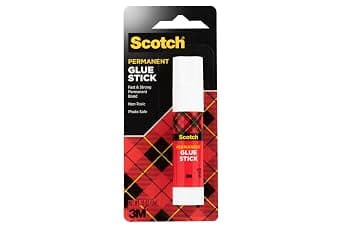 Scotch Permanent Glue Stick 0.52 oz (15gr.) White color, 1 stick/pack | Safe and Children Friendly | Strong adhesive | Water based | Non toxic | Acid free | For Paper, Scrapbooking | Glue Stix - Amazon.ae Price Tracker