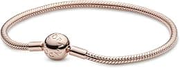 Pandora Icons SchlangenkettenArmband, 14karätig Roségoldvergoldet - متتبع أسعار Amazon.sa