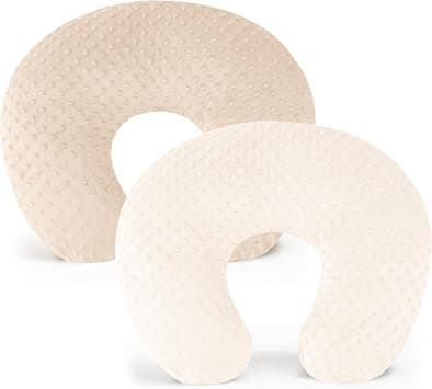 Konssy 2 Pack Nursing Pillow Covers, Soft and Comfortable Nursing Cover for Breastfeeding Pillows, Pillow Slipcover for Baby Girls Boys Newborn(Brown, Beige) on Amazon.ae - Price Tracker