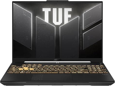 ASUS TUF (Upgraded) Gaming F16 Gaming Laptop, 16” FHD+ 165Hz 16:10 Display, Intel Core i7-13650HX, NVIDIA GeForce RTX 4060, 16GB DDR5, 512GB PCIe Gen4 SSD, Wi-Fi 6, Windows 11, FX607JV-ES73 on Amazon.ae - Price Tracker
