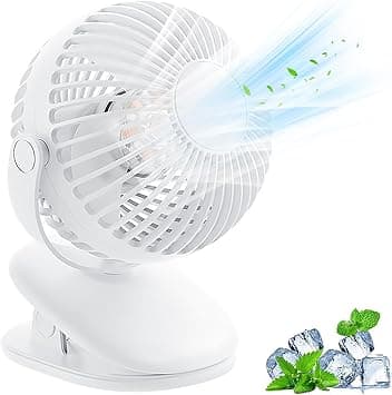 OYDAS Portable fan,desk Fan, table Fan with Led Light, 3 Speeds Air Circulator Fan silent, Desktop Fan USB Powered, Built-in Battery, Personal Fan for Home, Bedroom, Office (cc12) على Amazon.ae - متتبع الأسعار