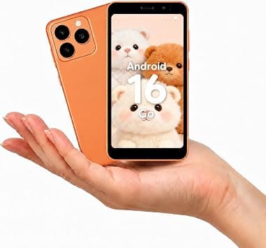 AGM N2 4G Mini Smartphone Android 16Go,IP54 Dustproof Splashproof,3000mAh Long Battery Life,3+32GB Storage,256GB Expandable,Dual SIM,Orange,190g,Ideal for Backup/Elderly/Outdoor Use على Amazon.ae - متتبع الأسعار