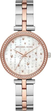 Michael Kors Maci Women's White Dial Stainless Steel Analog Watch - MK4452 على Amazon.ae - متتبع الأسعار