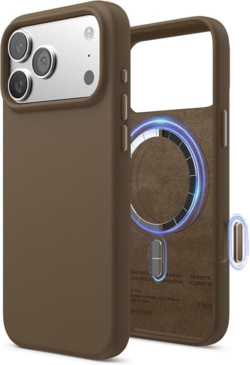elago Magnetic Liquid Silicone for iPhone 18 Pro Max Case|iPhone 17 Pro Max on Amazon.ae - Price Tracker