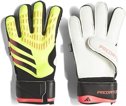 adidas Unisex Match Fingersave Goalkeeper Gloves Adults Yellow/black 11 على Amazon.ae - متتبع الأسعار
