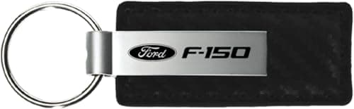 Au-TOMOTIVE GOLD Ford F-150 Black Carbon Fiber Texture Leather Key Chain on Amazon.ae - Price Tracker