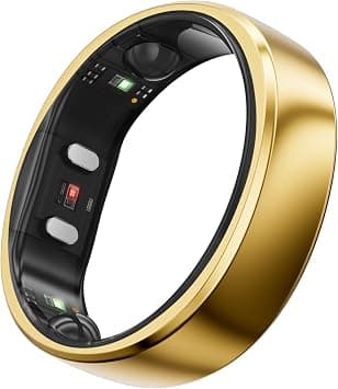 RingConn Gen 2, World’s First Smart Ring with Sleep Apnea Monitoring, No APP Subscription, 12-Day Battery Life, Stress/Heart Rate/Women's Health Tracker, Android & iOS Compatible (Gold, Size 10) on Amazon.ae - Price Tracker