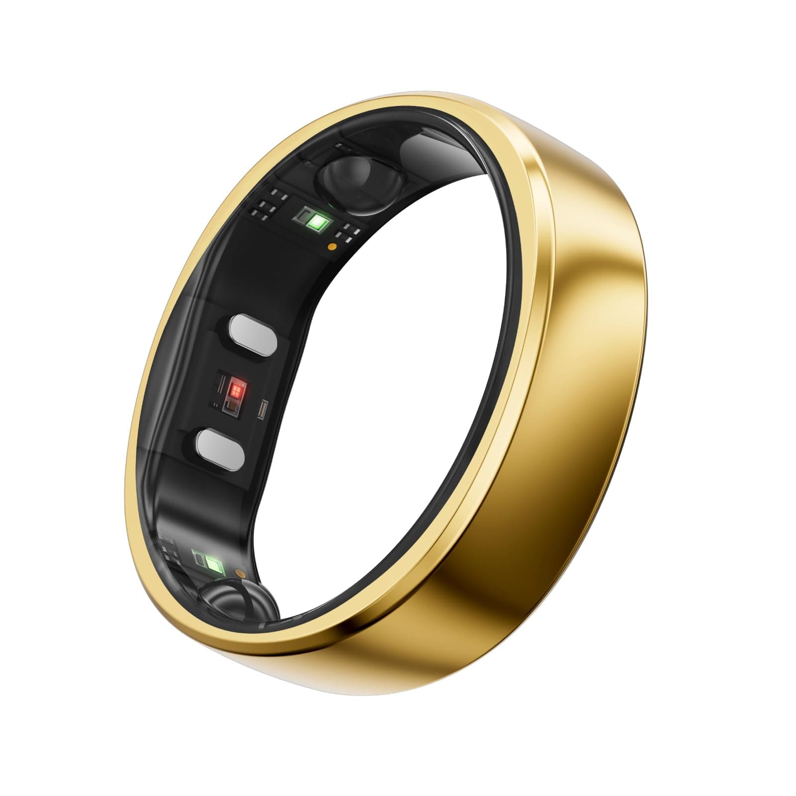 RingConn Gen 2, World’s First Smart Ring with Sleep Apnea Monitoring, No APP Subscription, 12-Day Battery Life, Stress/Heart Rate/Women's Health Tracker, Android & iOS Compatible (Gold, Size 10) on Amazon.ae - Price Tracker