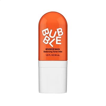 Bubble Skincare Bounce Back Balancing Facial Toner Mist - Hydrating Toner Spray + Pore Minimizer Made with Sea Water and Niacinamide to Help Improve Texture & Radiance (55ml) - Amazon.ae Price Tracker