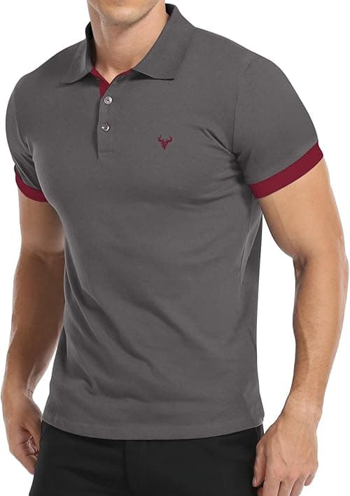 YTD Mens Short Sleeve Casual Crew Neck T-Shirts on Amazon.ae - Price Tracker