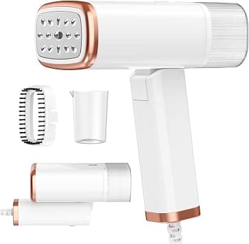 Handheld Steamer for Clothes Portable Foldable Fabric Wrinkle Remover with 1000W Power and 120ml Water Tank 20 Second Fast Heat-up Compact Garment Steamer for Travel Home and Office Use on Amazon.ae - Price Tracker
