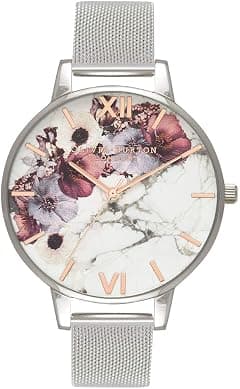 Olivia Burton Women's Quartz Watch, Analog Display and Stainless Steel Strap OB16MF09 - Amazon.ae Price Tracker