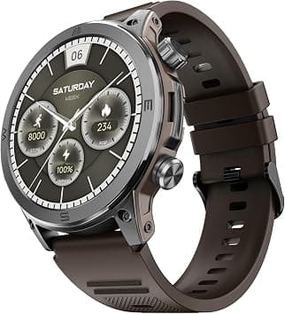 Noise Endeavour Rugged Smartwatch with 7Day Battery, BT Calling (Answer/Make), 1.46" AMOLED, 100+ Sport Modes, Rapid Health Tracking, SOS Technology, Functional crown, 1 Year Warranty (Vintage Brown) - Amazon.ae Price Tracker