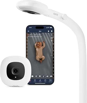 Nanit Pro Smart Baby Monitor & Floor Stand – Wi-Fi HD Video Camera, Sleep Coach and Breathing Motion Tracker, 2-Way Audio, Sound and Motion Alerts, Nightlight and Night Vision, Includes Breathing Band على Amazon.ae - متتبع الأسعار