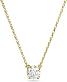 Swarovski Constella Anhänger, Rhodinierte Damenhalskette mit Klaren Kristallen - Best Deal Finder