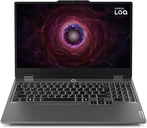 Lenovo (Upgraded) LOQ 15ARP9 Gaming Laptop, AMD Ryzen 5 7235HS, 24GB DDR5, 512GB SSD, NVIDIA GeForce RTX 4050 6GB GDDR6, 15.6" FHD, Luna grey, [83JC00KXPS] على Amazon.ae - متتبع الأسعار