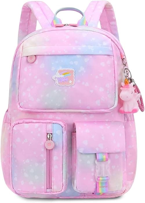 FANDARE Children's Backpack School Bags Girls Boys School Bags School Bags School Bags for Student Outdoor Travel School Daypacks Waterproof Polyester on Amazon.ae - Price Tracker