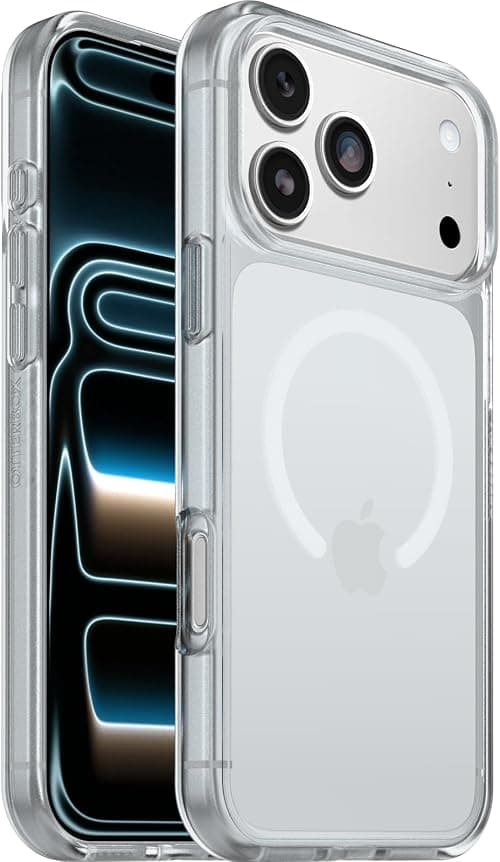 OtterBox React Series MagSafe Case for iPhone 17 Pro Max, Shockproof, Drop proof, Ultra-Slim, Protective Thin Case, Tested to Military Standard, Clear على Amazon.ae - متتبع الأسعار