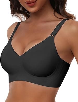HORISUN womens Ultimate Wireless Bra Full Coverage Bra - Amazon.ae Price Tracker