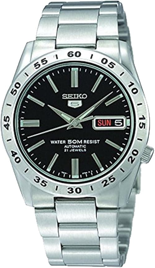 SEIKO Watch 5 Five Automatic Day-Date Japan SNKE01J1 Men's on Amazon.ae - Price Tracker
