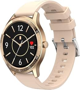 Fire-Boltt 360 Spo2 Full Touch Large Display Round Smart Watch With In-Built Games, 8 Days Battery Life, Ip67 Water Resistant With Blood Oxygen And Heart Rate Monitoring (Gold) - Best Deal Finder